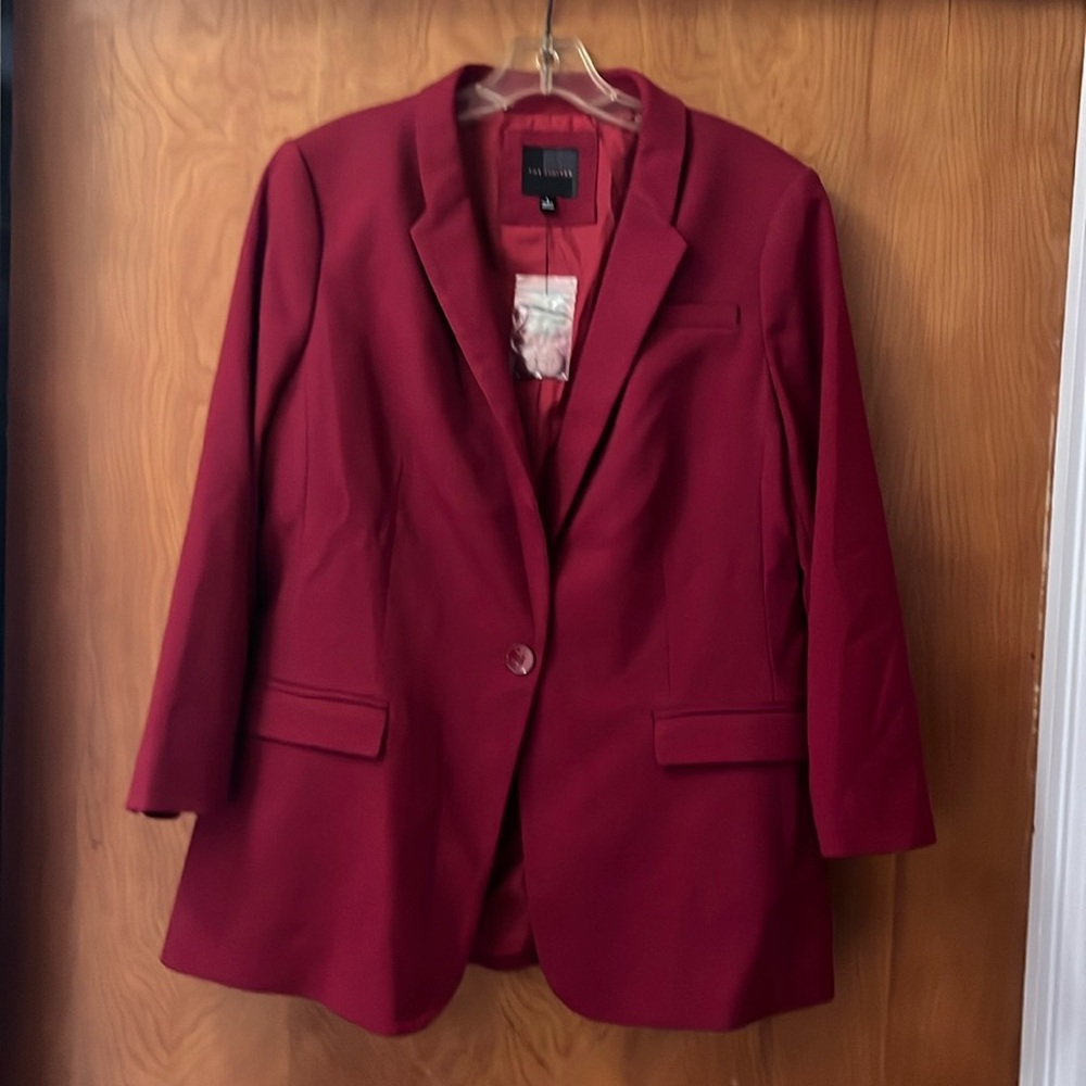 The Limited Red Blazer